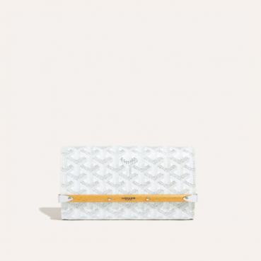 고야드 여성 화이트 몬테 카를로 미니 - Goyard Womens Monte Carlo Mini 
