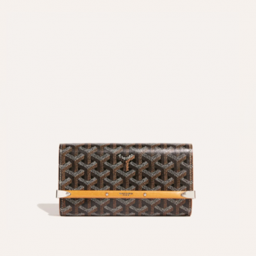 고야드 여성 블랙 탄 몬테 카를로 미니 - Goyard Womens Monte Carlo Mini 