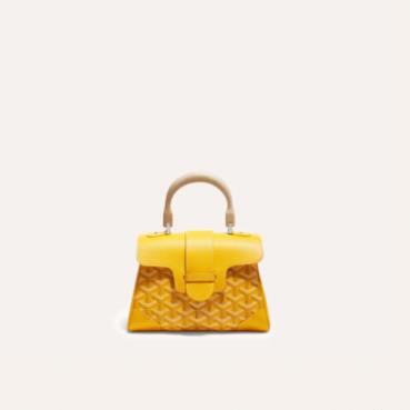 고야드 여성 옐로우 소프트 사이공 백 미니 - Goyard Womens Mini Saigon Bag 
