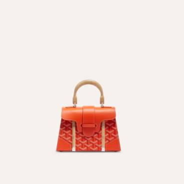 고야드 여성 오렌지 스트럭쳐 사이공 백 미니 - Goyard Womens Mini Structure Saigon Bag 