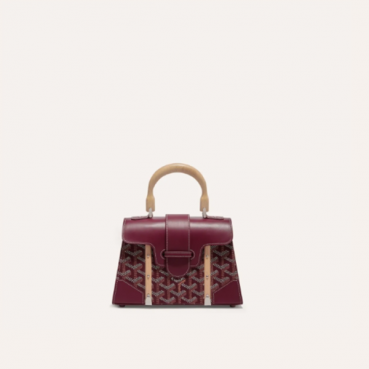 고야드 여성 버건디 스트럭쳐 사이공 백 미니 - Goyard Womens Mini Structure Saigon Bag 