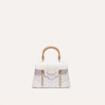 고야드 여성 화이트 스트럭쳐 사이공 백 미니 - Goyard Womens Mini Structure Saigon Bag 