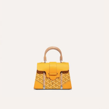 고야드 여성 옐로우 스트럭쳐 사이공 백 미니 - Goyard Womens Mini Structure Saigon Bag 