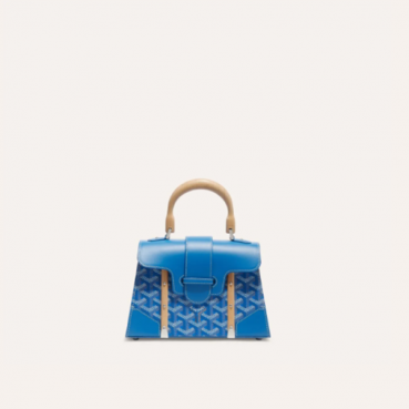 고야드 여성 블루 스트럭쳐 사이공 백 미니 - Goyard Womens Mini Structure Saigon Bag 