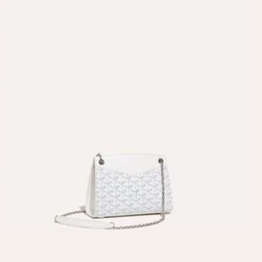 고야드 여성 화이트 스트럭쳐 루엣뜨 백 미니 - Goyard Womens Mini Structure Rouette Bag 