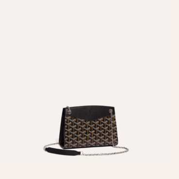 고야드 여성 블랙 스트럭쳐 루엣뜨 백 미니 - Goyard Womens Mini Structure Rouette Bag 