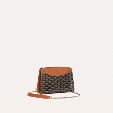 고야드 여성 블랙 탄 스트럭쳐 루엣뜨 백 미니 - Goyard Womens Mini Structure Rouette Bag 