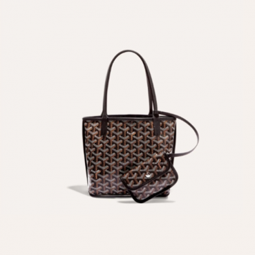 고야드 여성 블랙 앙주 백 미니 - Goyard Womens Mini Anjou Bag 