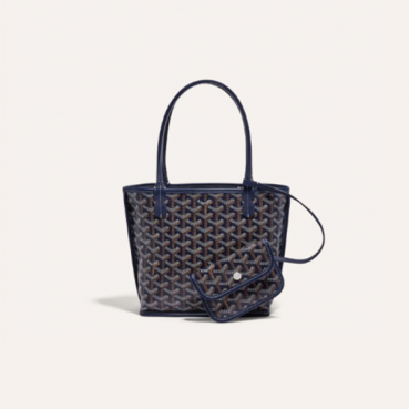 고야드 여성 네이비 앙주 백 미니 - Goyard Womens Mini Anjou Bag 