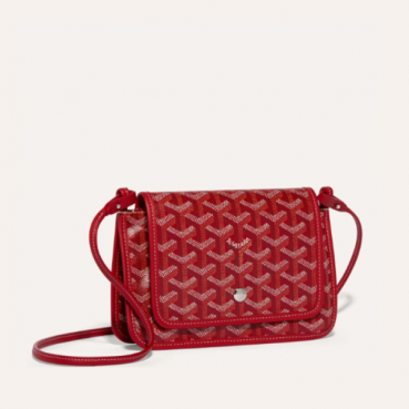 고야드 남/녀 레드 플뤼메 클러치 - Goyard Unisex Plumet Pocket 