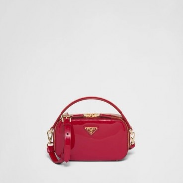 프라다 여성 미니 오데뜨 백 - Prada Womens Red Odette Bag 