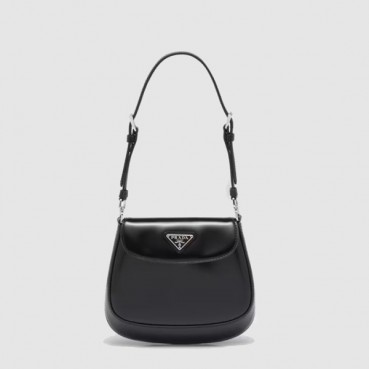 프라다 여성 미니 클레오 백 1BH188 - Prada Womens Black Cloe Bag 