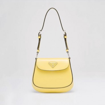 프라다 여성 미니 클레오 백 - Prada Womens Yellow Cloe Bag 