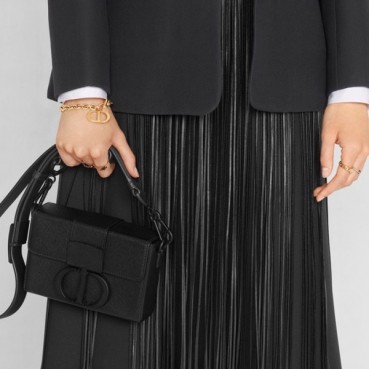 디올 여성 블랙 미니 복스 백 - Dior Womens Black Box Bag 