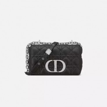 디올 여성 블랙 카로 백 - Dior Womens Mini Caro Bag 