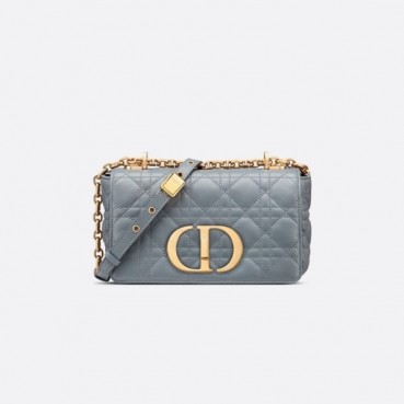 디올 여성 블루 카로 백 - Dior Womens Mini Caro Bag 