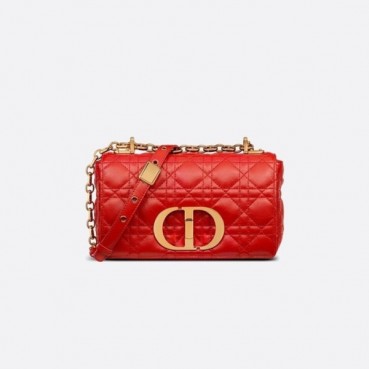 디올 여성 레드 카로 백 - Dior Womens Mini Caro Bag 