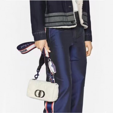디올 여성 화이트 카로 백 - Dior Womens Mini Caro Bag 