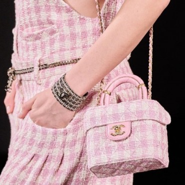 샤넬 여성 핑크 미니백 - Chanel Womens Pink Mini Bag 