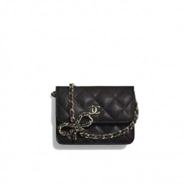 샤넬 여성 블랙 미니백 - Chanel Womens Black Mini Bag 