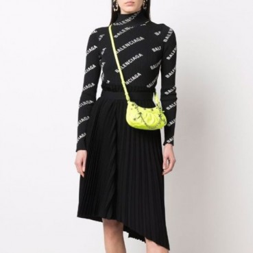 발렌시아가 여성 네온 그린 미니백 - Balenciaga Womens Neon Green Mini Bag 