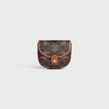 셀린느 여성  트리엄펫 블랙 미니백 - Womens Black Mini Bag 