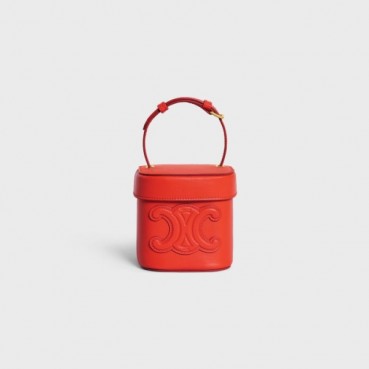 셀린느 여성 Box 트리엄펫 레드 미니백 - Celine Womens Red Mini Bag 