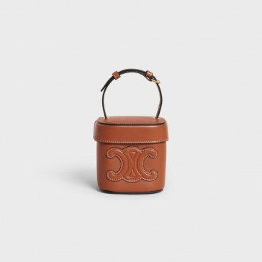 셀린느 여성 Box 트리엄펫 카멜 미니백 - Celine Womens Camel Mini Bag 