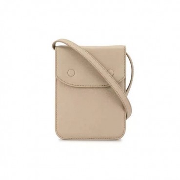 Maison Margiela 2020 Leather Phone Bag Shoulder Bag,18cm - 메종 마르지엘라 2020 레더 폰백 숄더백,MMB0042,18cm,베이지