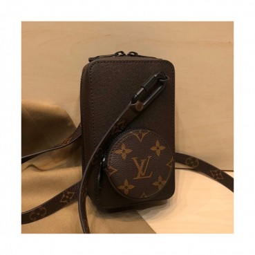 Louis Vuitton 2020 Phone Bag Shoulder Bag,17cm - 루이비통 2020 남여공용 폰백 숄더백 M30581,LOUB2163,17cm,브라운