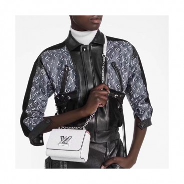 Louis Vuitton 2020 Leather Twist Mini Shouder Bag,15.5cm - 루이비통 2020 레더 트위스트 미니 숄더백 ,M56120,LOUB1981,15.5cm,화이트