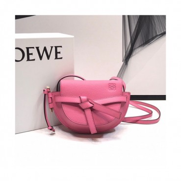 Loewe 2019 Gate Mini Shoulder Bag, 15CM - 로에베 2019 게이트 미니 숄더백 ,LOEB0233,15CM, 핑크