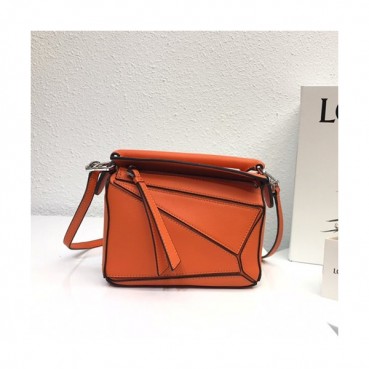 Loewe 2019 Puzzle Mini Shoulder Bag, 18CM - 로에베 2019 퍼즐 미니 숄더백 ,LOEB0119, 18CM, 오렌지