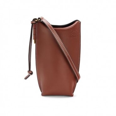 Loewe 2019 Gate Pocket Shoulder Cross Bag / Phone Bag, 19CM - 로에베 2019 게이트 포켓 숄더 크로스백 / 폰백 ,3051