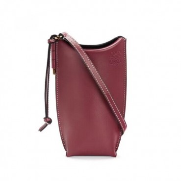 Loewe 2019 Gate Pocket Shoulder Cross Bag / Phone Bag, 19CM - 로에베 2019 게이트 포켓 숄더 크로스백 / 폰백 ,3051