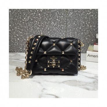 [❤월화수목금토일~ 매일 들고싶은 백 ❤]Valentino 2019 Leather Garavani CandyStud Mini Chain Shoudler Bag,17CM - 발렌티노 2019 레더 가라바니 캔디스터드 미니 체인 숄더백,0073