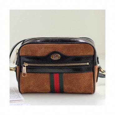 Gucci Ophidia Mini Shoulder Bag ,17.5CM - 구찌 오피디아 미니 숄더백 ,517350,GUB0432,17.5CM,카키브라운