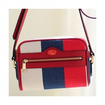 Gucci Ophidia Mini Shoulder Bag ,17.5CM - 구찌 오피디아 미니 숄더백 ,517350 ,GUB0163,17.5CM,레드+블루