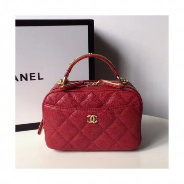 Chanel Mini Chain Bowling Shoulder Bag,18CM - 샤넬 미니 체인 볼링 숄더백,CHAB0032,18CM,레드