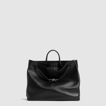 보테가 베네타 남성 라지 안디아모 메신저 백 - Bottega veneta Mens Large Andiamo Messenger Bag 