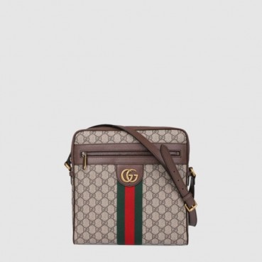 구찌 남성 GG 수프림 미디움 메신저백 - Gucci Mens GG Supreme Medium Messenger Bag 
