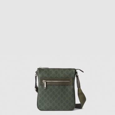 구찌 남성 GG 모노그램 스몰 메신저백 - Gucci Mens GG Monogram Small Messenger Bag 