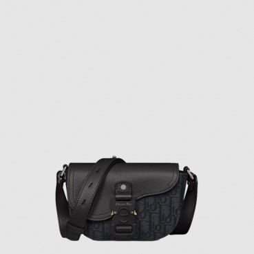 디올 남성 새들 미니 플랩 메신저 백 - Dior Mens Saddle Mini Flap Messenger Bag 