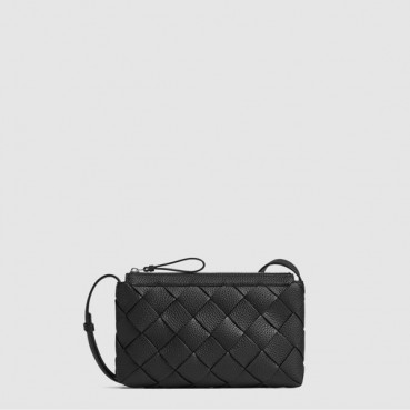 보테가 베네타 남성 디아고 지퍼 메신저 백 - Bottega veneta Mens Diago Zipper Messenger Bag 