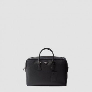 프라다 남성 사피아노 가죽 브리프케이스 2VE026 - Prada Mens Saffiano Leather Briefcase 