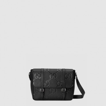 구찌 남성 GG 점보 미디엄 메신저백 - Gucci Mens GG Jumbo Medium Messenger Bag 