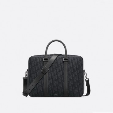 디올 남성 지퍼 브리프케이스 - Dior Mens Zipper Briefcase 