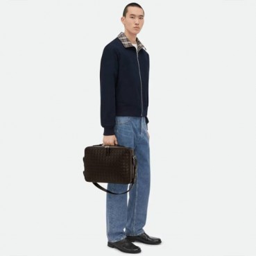 보테가베네타 남성 초코 브라운 서류가방 - Bottega Veneta Mens Brown Business Bag 
