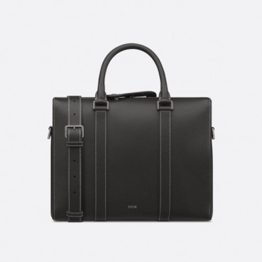 디올 남성 블랙 서류가방 - Dior Mens Business Bag 