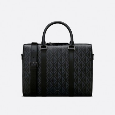 디올 남성 블랙 서류가방 - Dior Mens Business Bag 